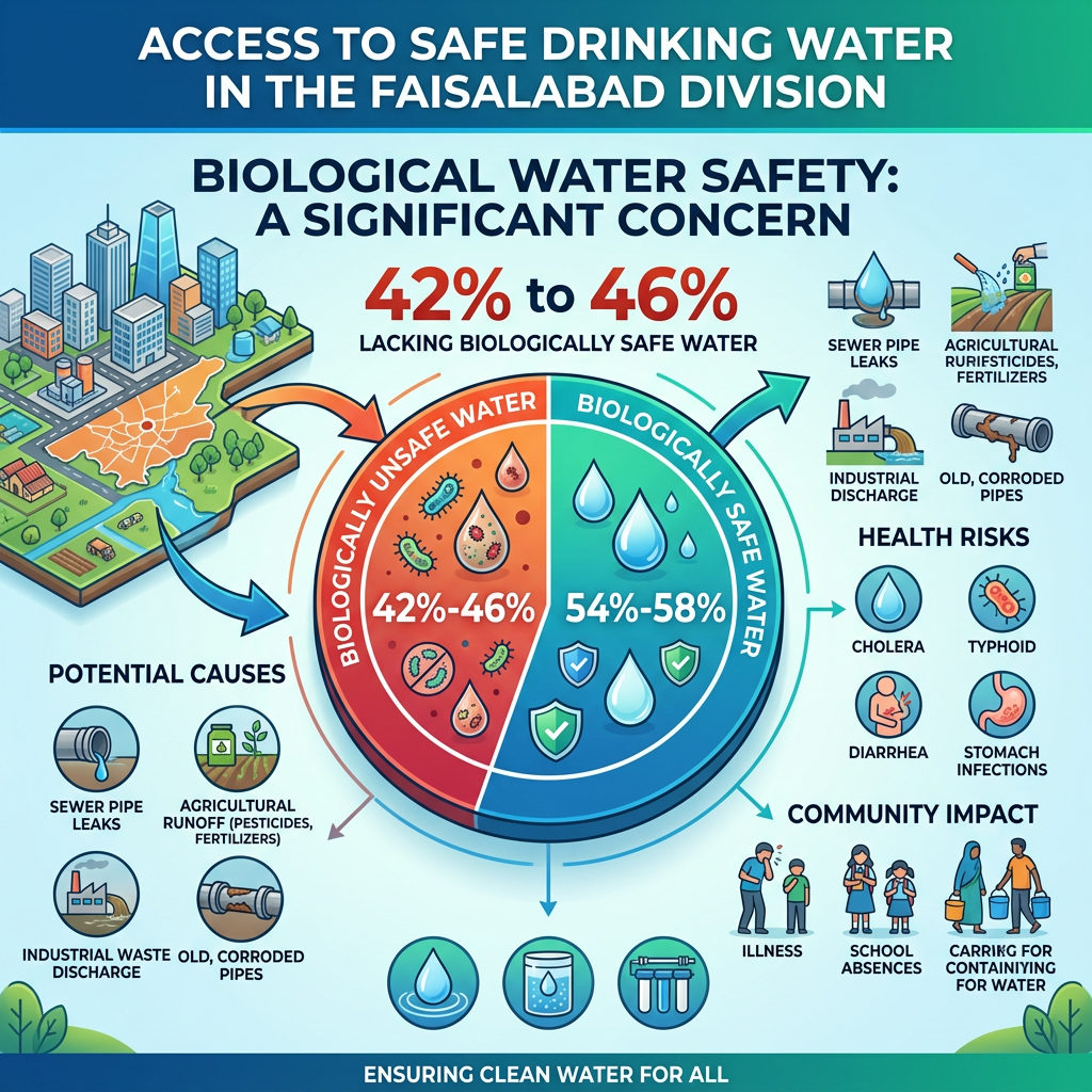 No access to safe drinking water
